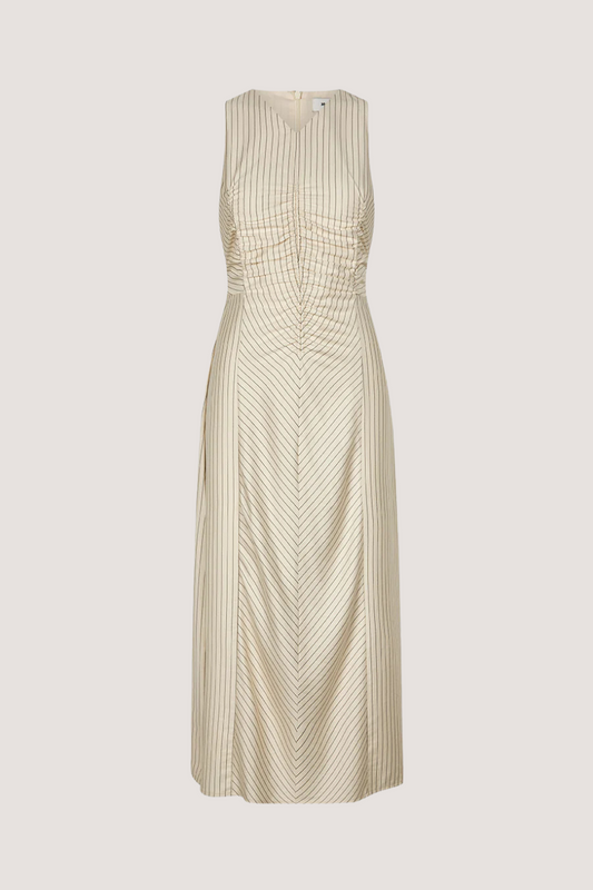 MODSTRÖM - ISABELMD DRESS - SUMMER SAND PINSTRIPE