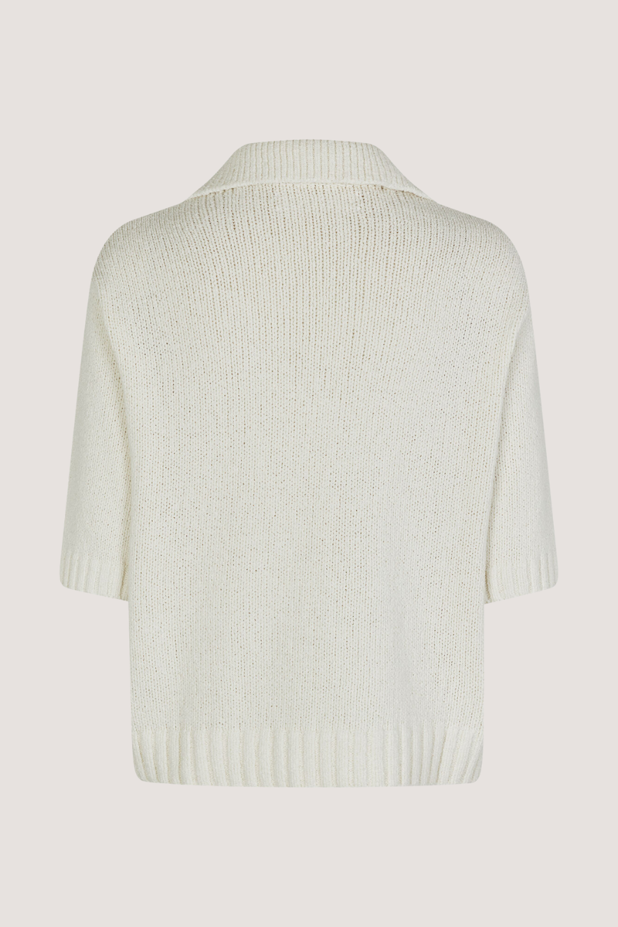 SAMSØE SAMSØE - SALOU SS SWEATER - SOLITARY STAR