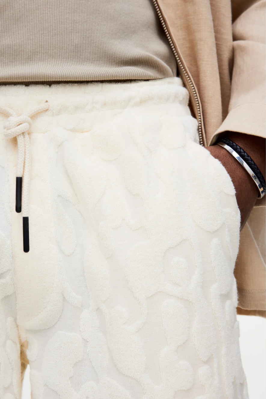 OAS COMPANY - SUMMIT TERRY SHORTS - IVORY