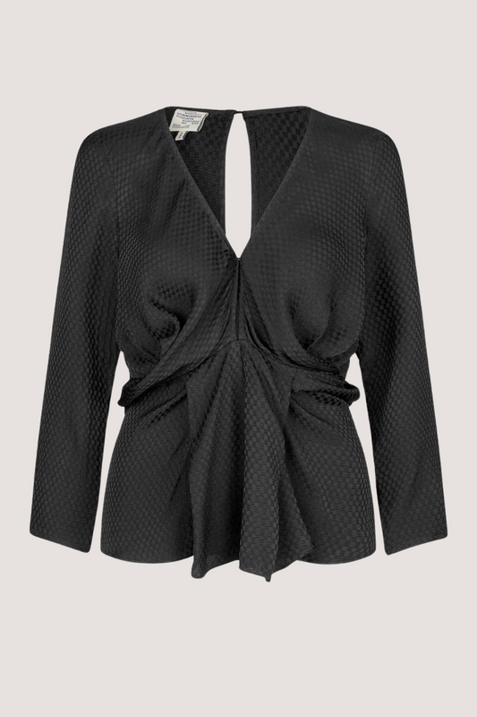 BAUM UND PFERDGARTEN - MEGARA BLOUSE - BLACK