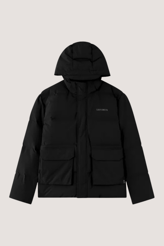 LES DEUX - MADDOX DOWN JACKET 2.0 - BLACK