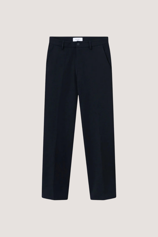 LES DEUX - COMO REG TWILL SUIT PANTS - DARK NAVY