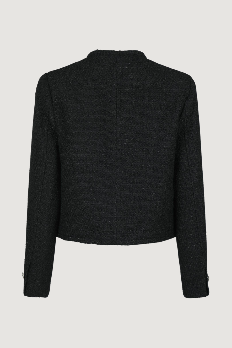NEO NOIR - MANUA BOUCLE JACKET - BLACK