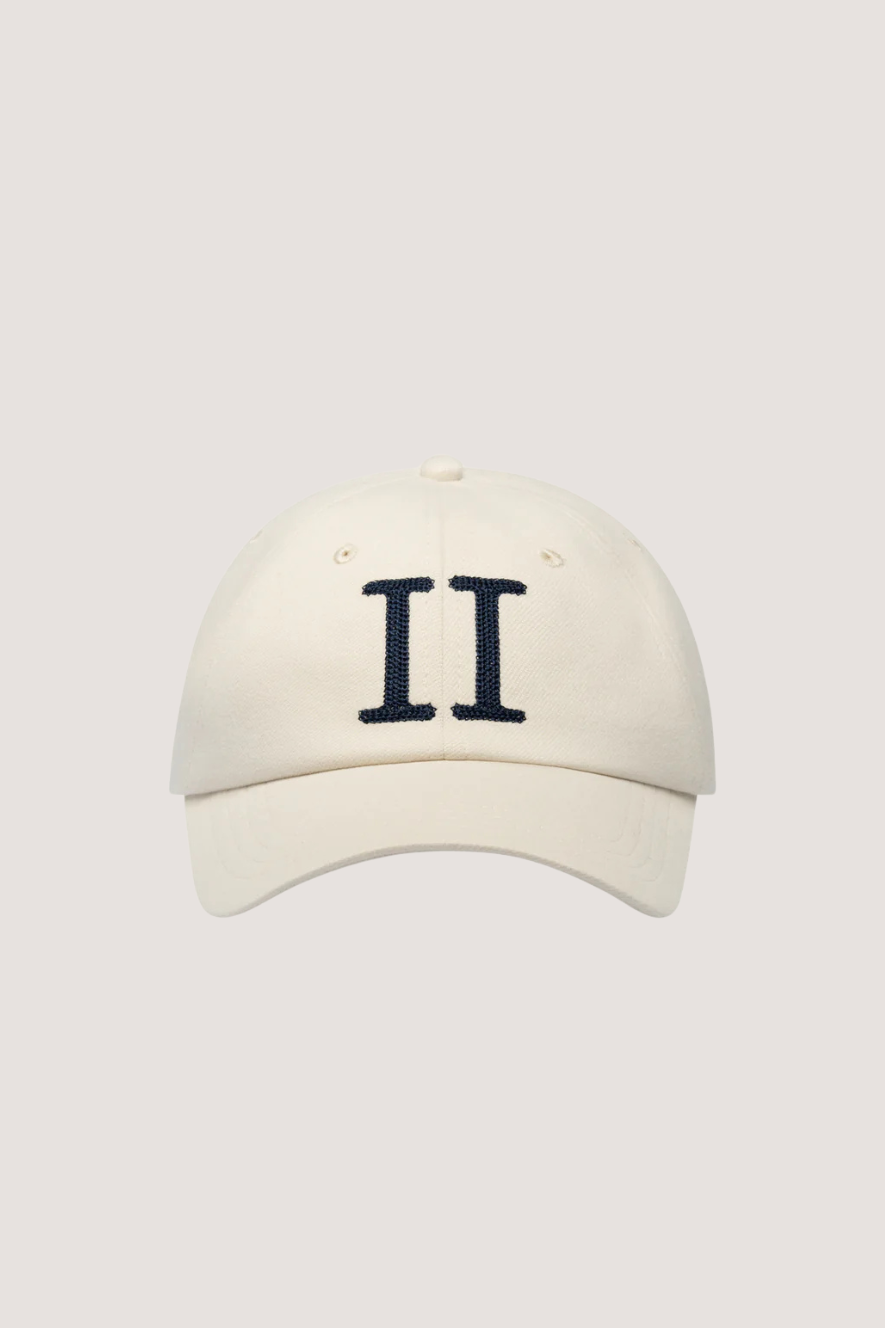 LES DEUX - ENCORE VINTAGE CAP - IVORY/DARK NAVY