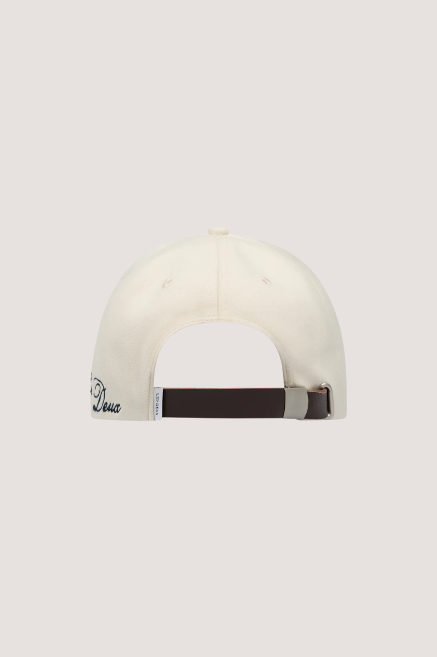 LES DEUX - ENCORE VINTAGE CAP - IVORY/DARK NAVY