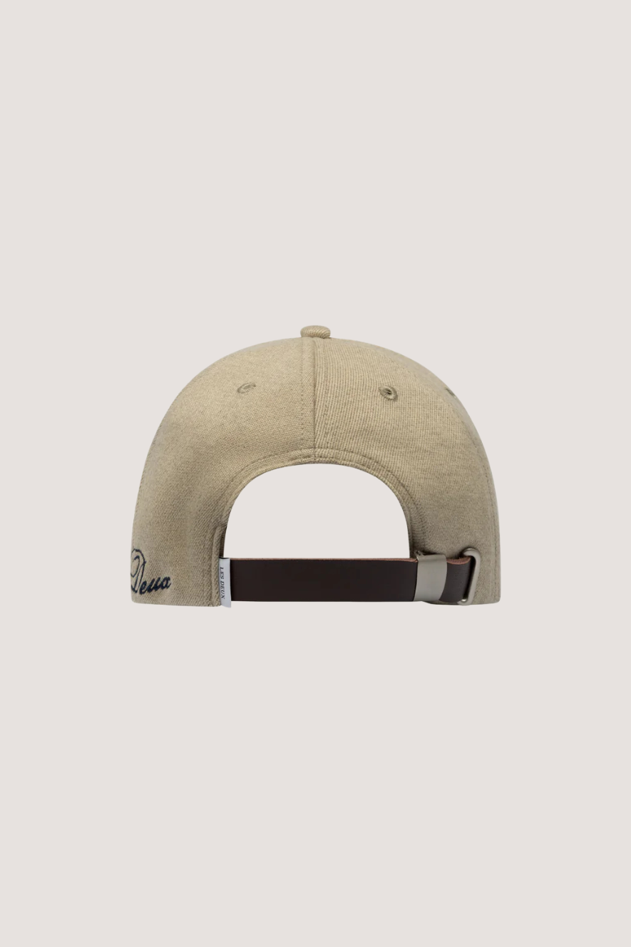 LES DEUX - ENCORE VINTAGE CAP - SURPLUS GREEN/LIGHT IVORY