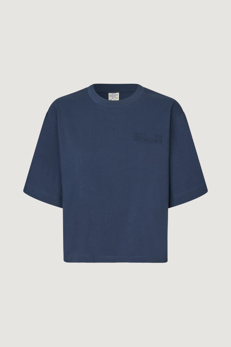 BAUM UND PFERDGARTEN - JIAN T-SHIRT - BARITONE BLUE