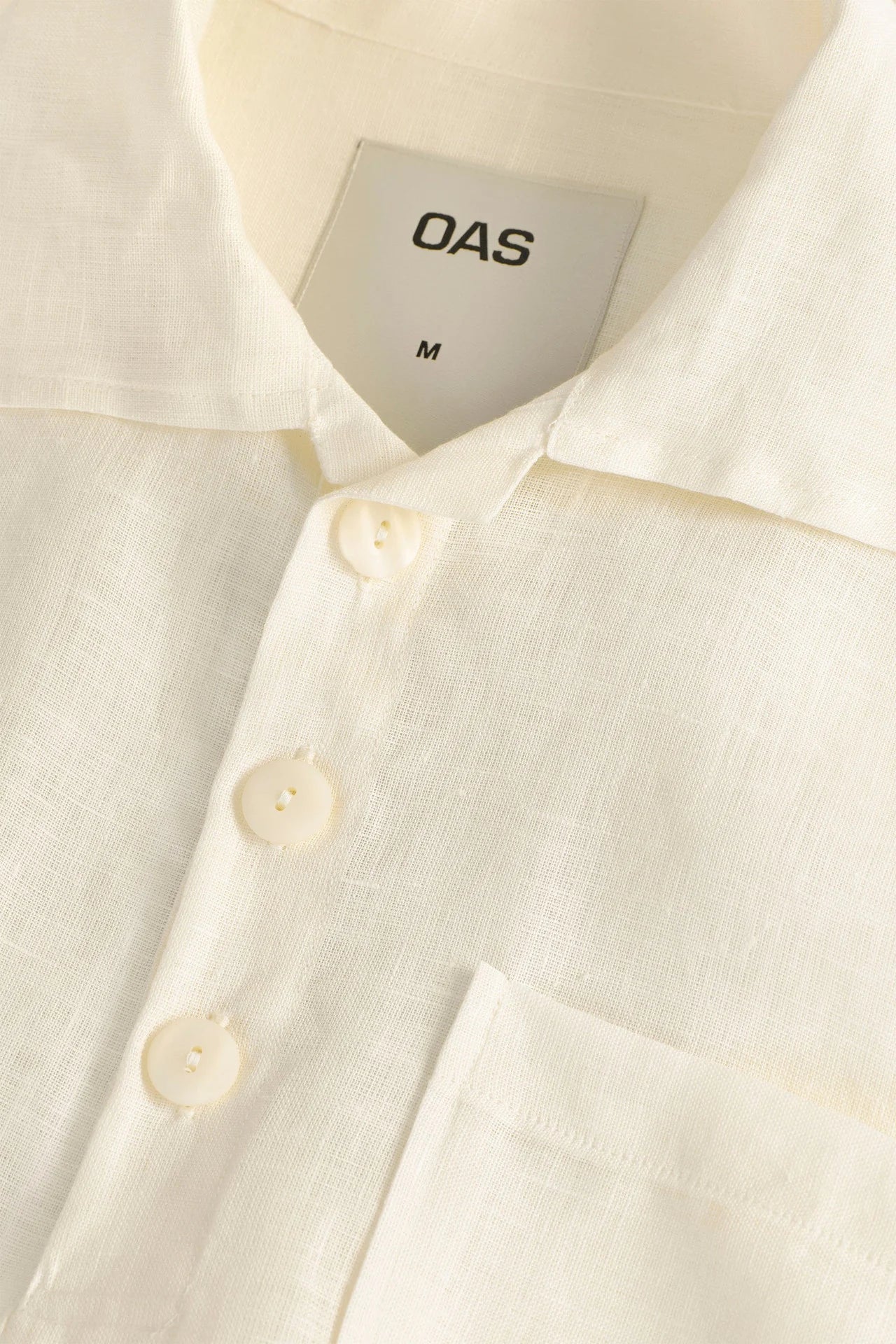 OAS COMPANY - GIRONA LINEN SHIRT - VISTA