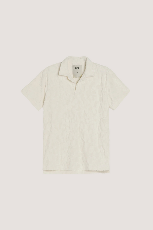 OAS COMPANY - SUMMIT POLO TERRY SHIRT - IVOY