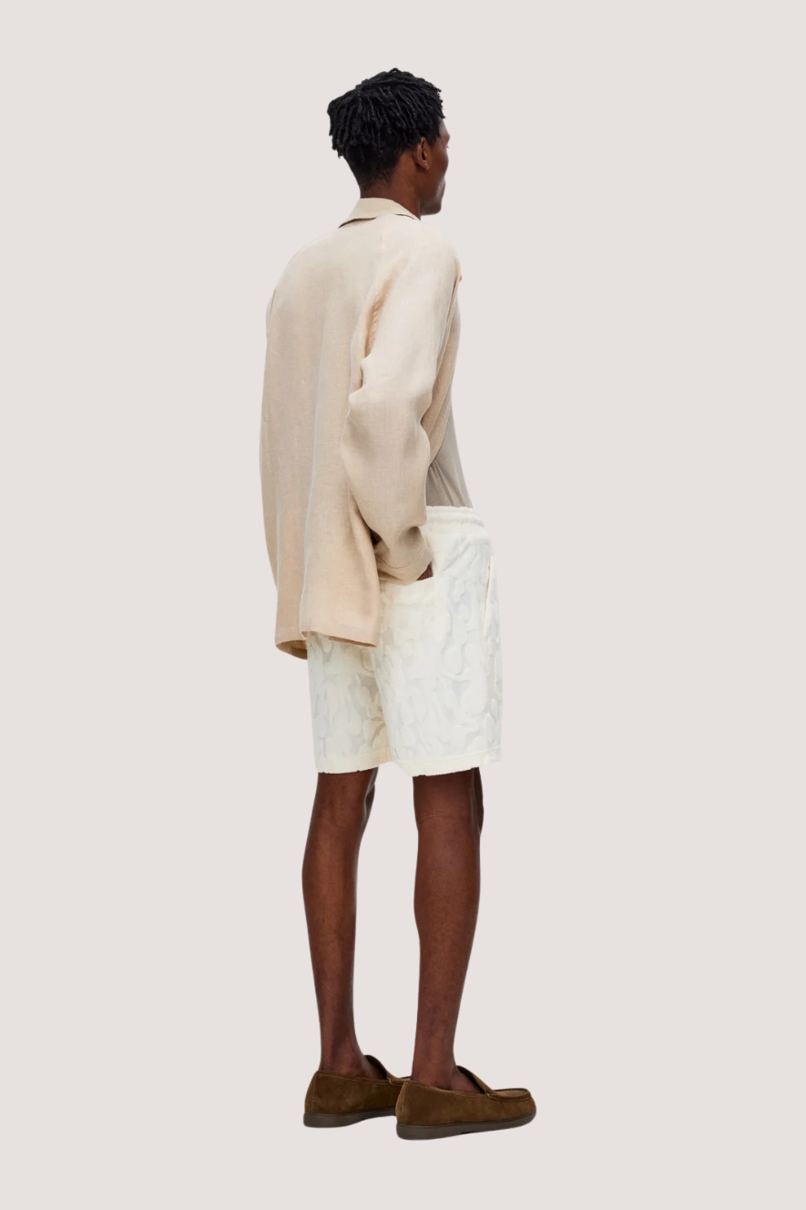 OAS COMPANY - SUMMIT TERRY SHORTS - IVORY