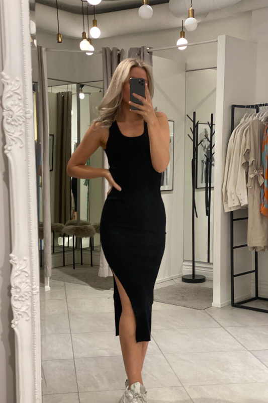 NORR - SHERRY TANK DRESS - BLACK