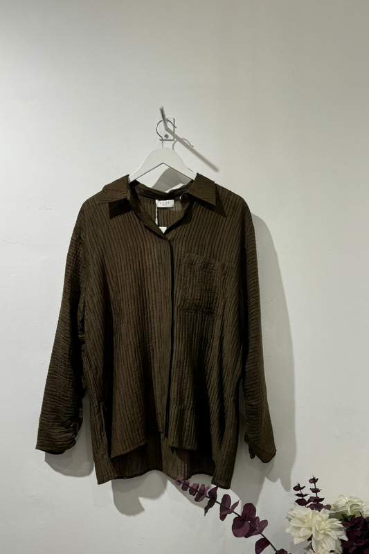 NORR - ROOM SHIRT - OLIVE