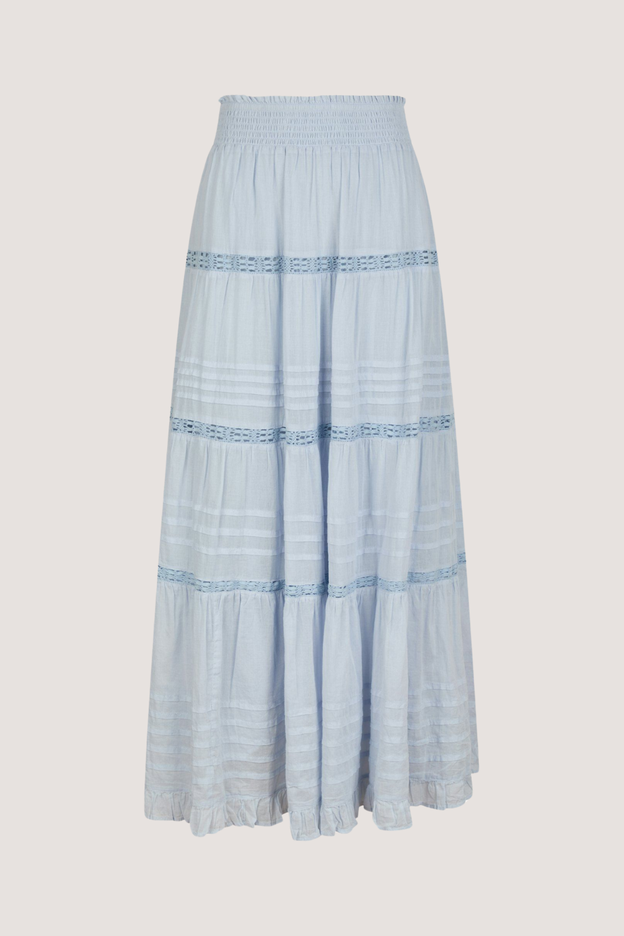 NEO NOIR - FELICIA S VOILE SKIRT - LIGHT BLUE