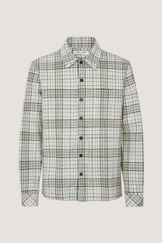 SAMSØE SAMSØE - TAKA JS SHIRT - DUSTY OLIVE CH.