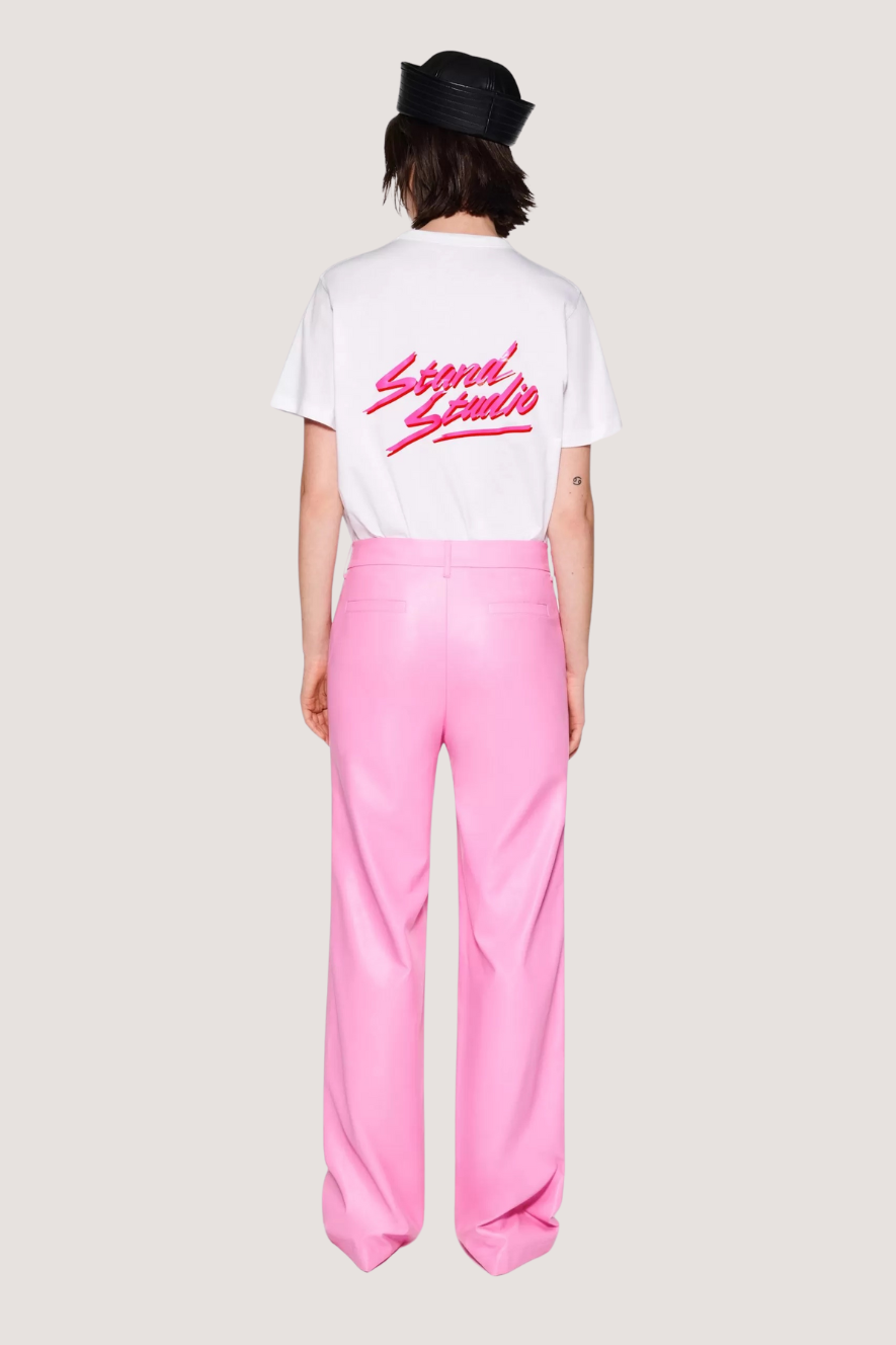 STAND STUDIO - MADEL PANTS - BUBBLEGUM PINK