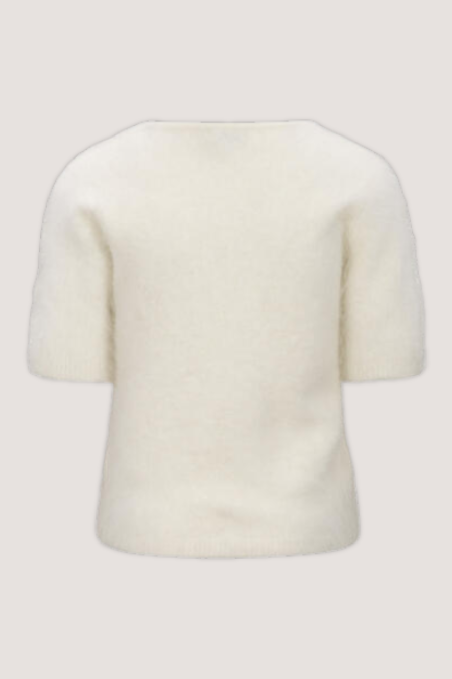 URBAN PIONEERS - ABBY KNIT TOP - CREAM