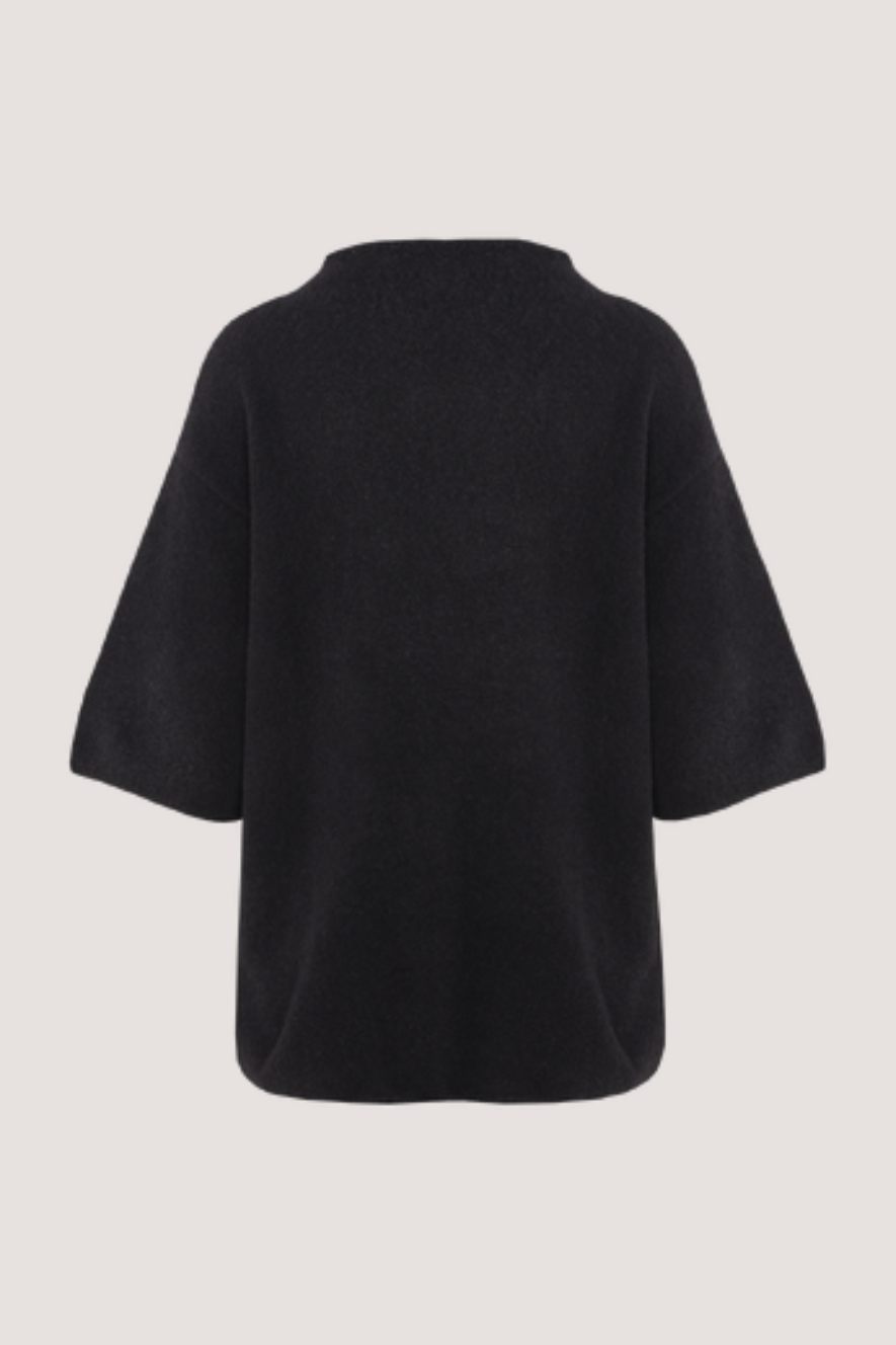 URBAN PIONEERS - MARYGRACE KNIT TOP - BLACK