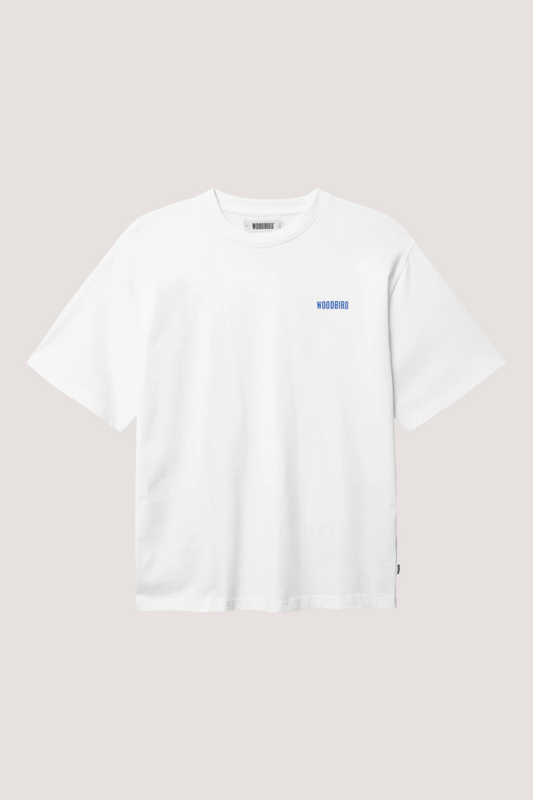 WOODBIRD - WBBEAM MING TEE - WHITE