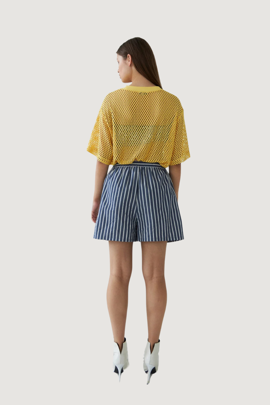 STELLA NOVA - WILLA SHORTS - BLUE STRIPE