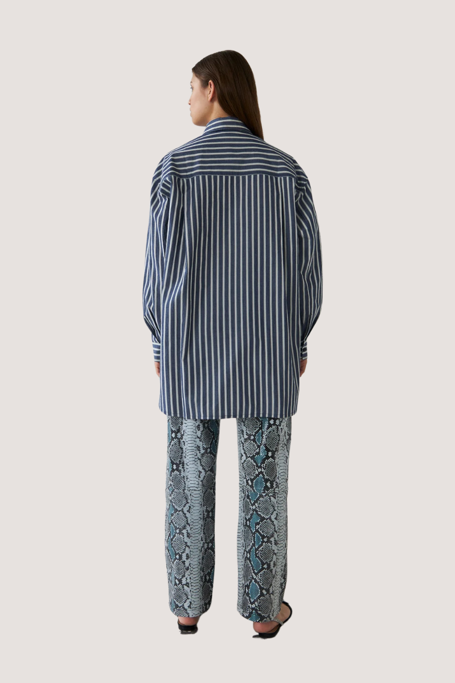 STELLA NOVA - NIRA SHIRT - BLUE STRIPE