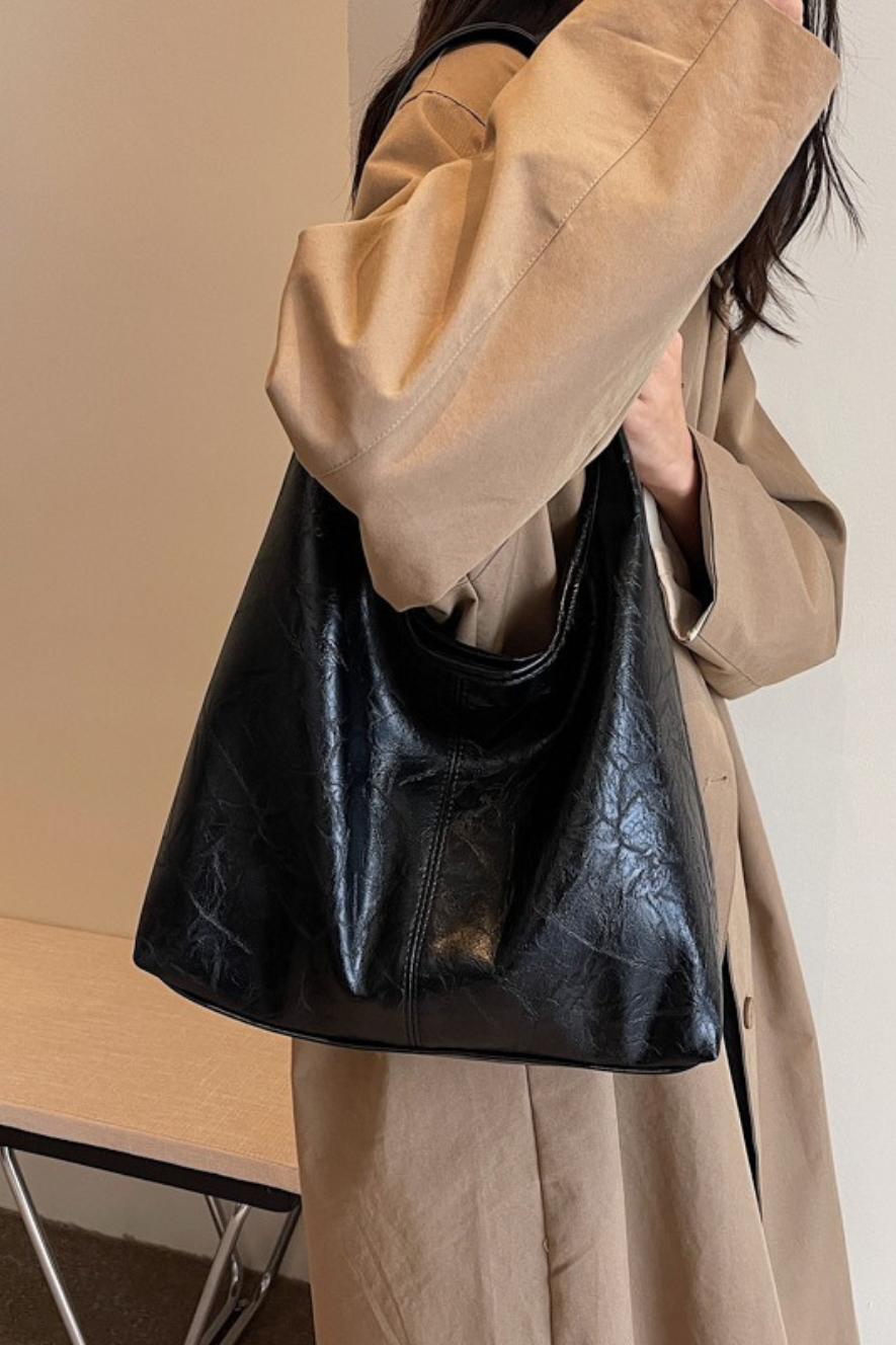 2-delat Axelväska & Clutch Set