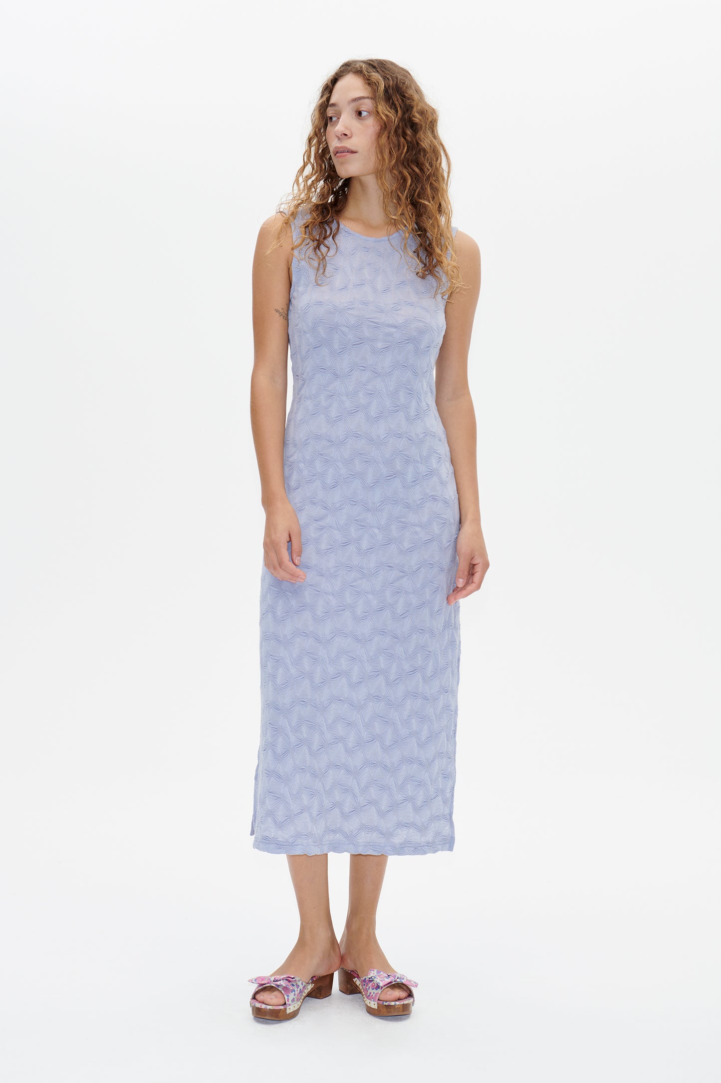 BAUM UND PFERDGARTEN - JALANDA DRESS - GREY LAVENDER