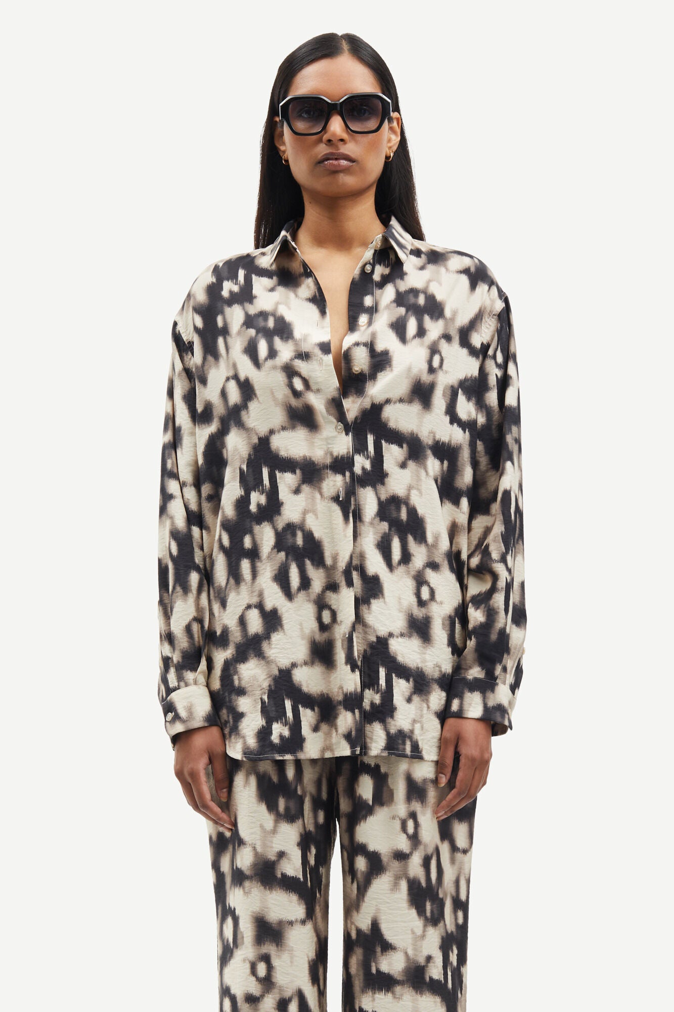 SAMSØE SAMSØE - ALFRIDA SHIRT - ANIMALIER