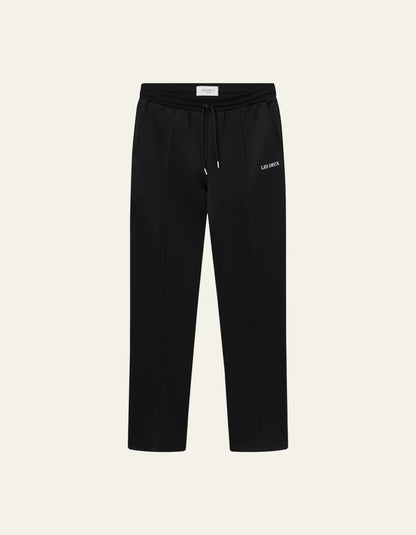 LES DEUX - BALLIER CASUAL TRACK PANTS - BLACK