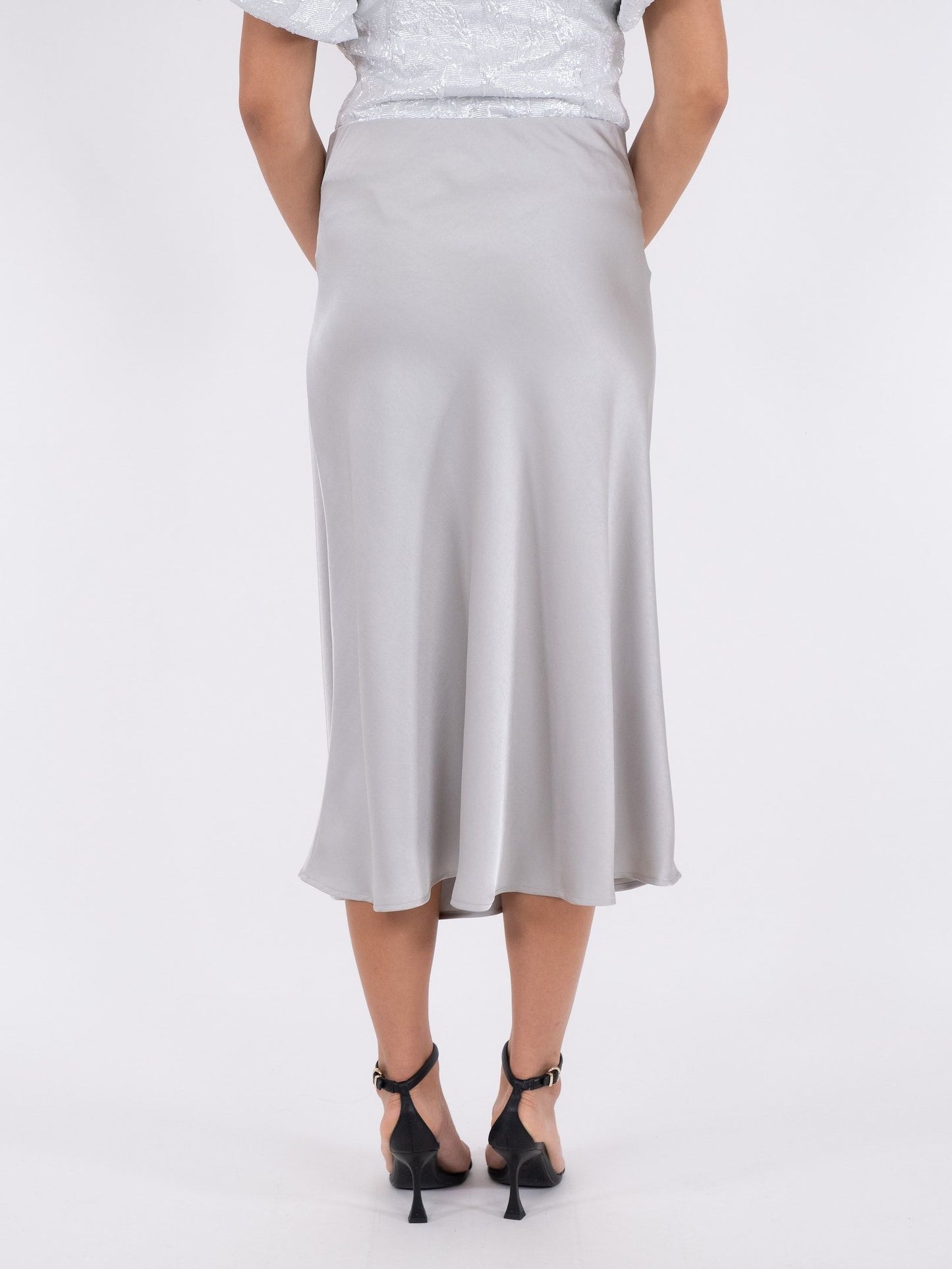 NEO NOIR - BOVARY SKIRT - SILVER