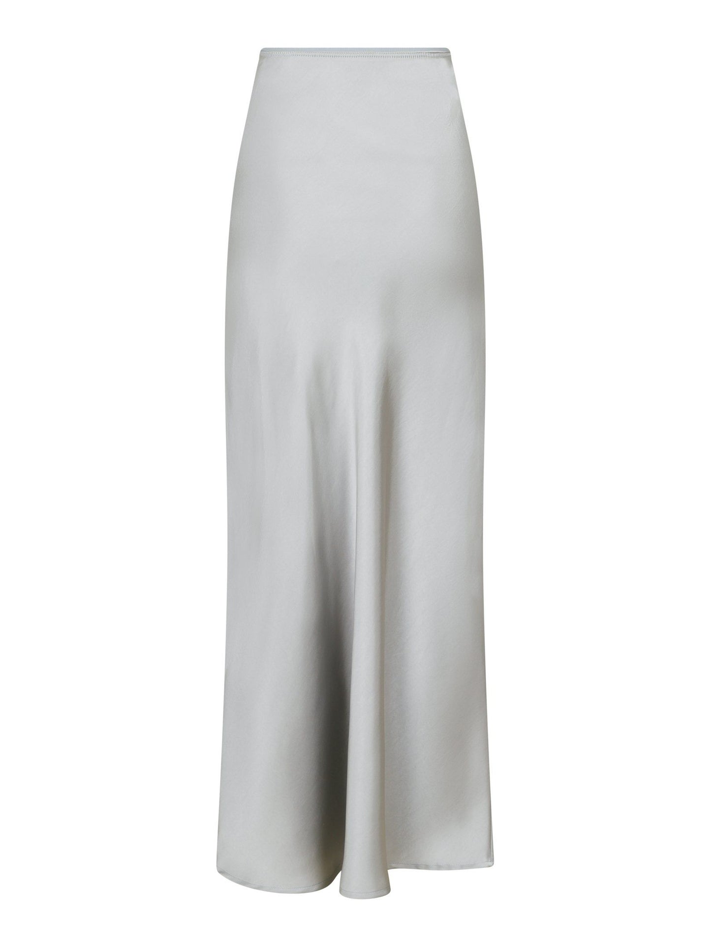 NEO NOIR - VICKY HEAVY SATEEN SKIRT - SILVER