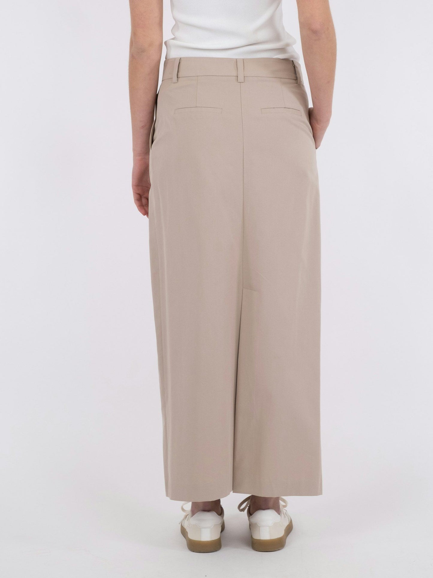 NEO NOIR - KASHA TAILORED SKIRT - BEIGE