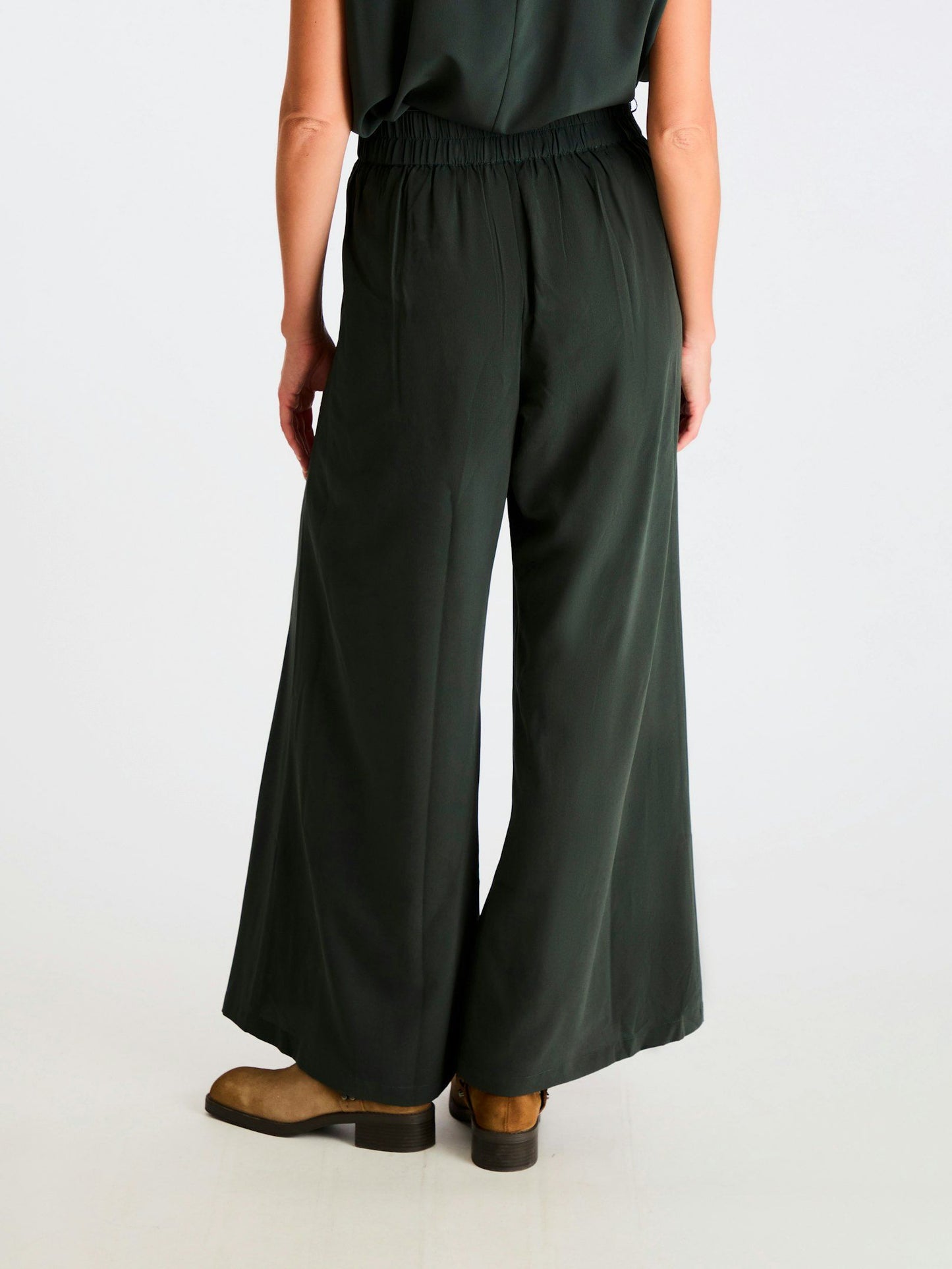 NEO NOIR - LANA PANTS - DARK GREEN