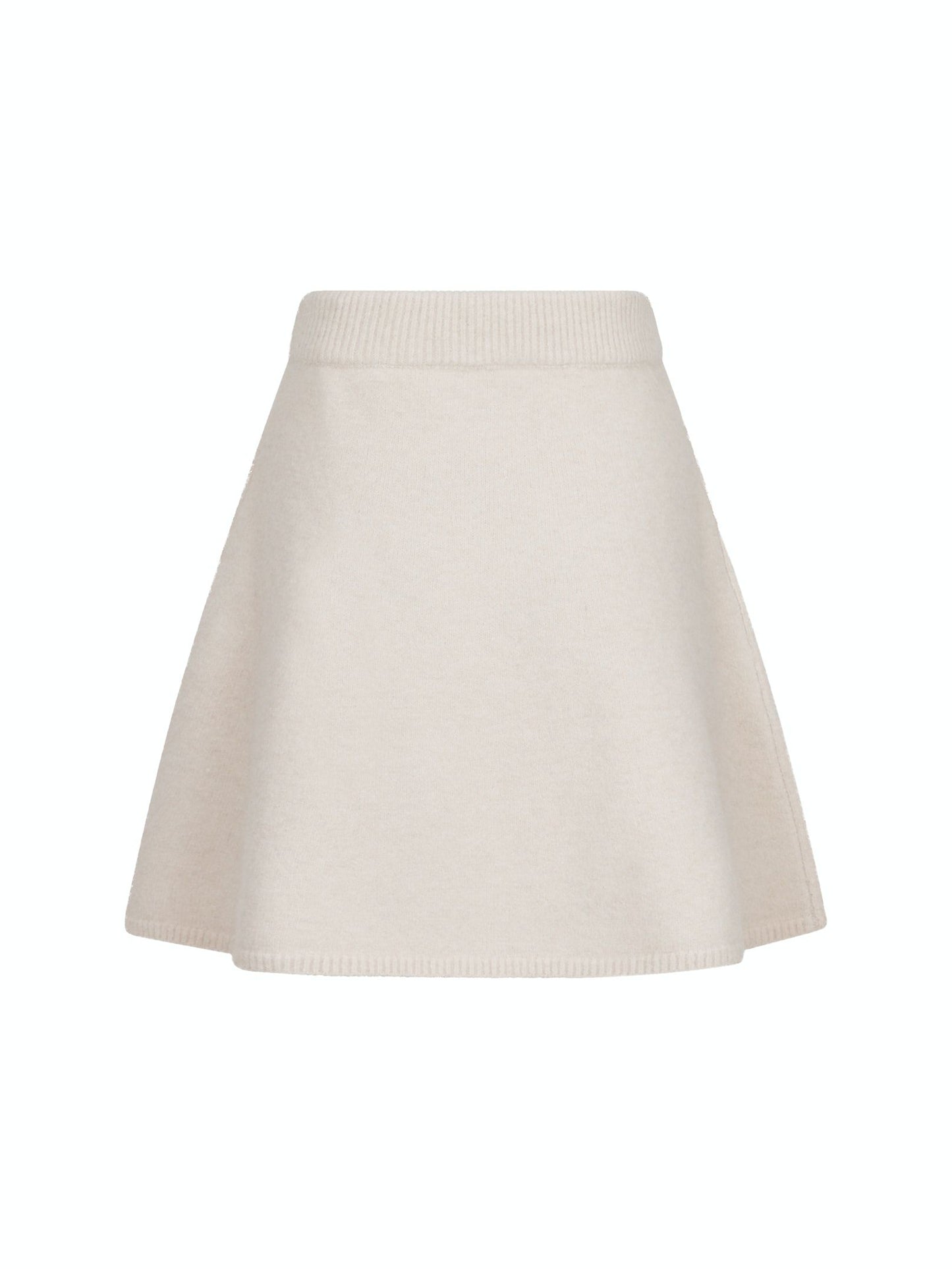 NEO NOIR - GISA KNIT SKIRT - IVORY