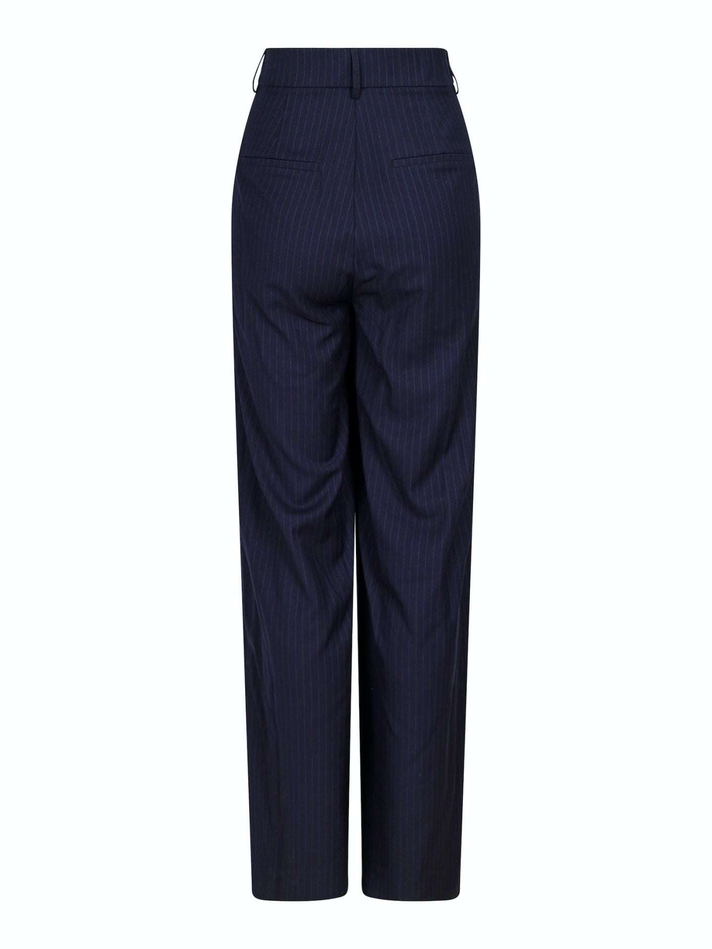 NEO NOIR - ALESSANDRA N PINSTRIPE PANTS - NAVY