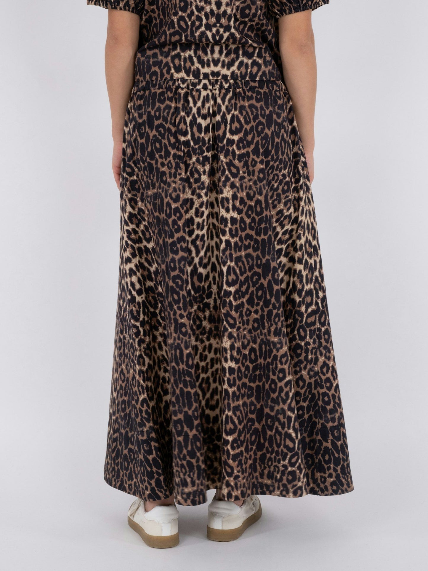 NEO NOIR - YARA LEO LONG SKIRT - LEOPARD