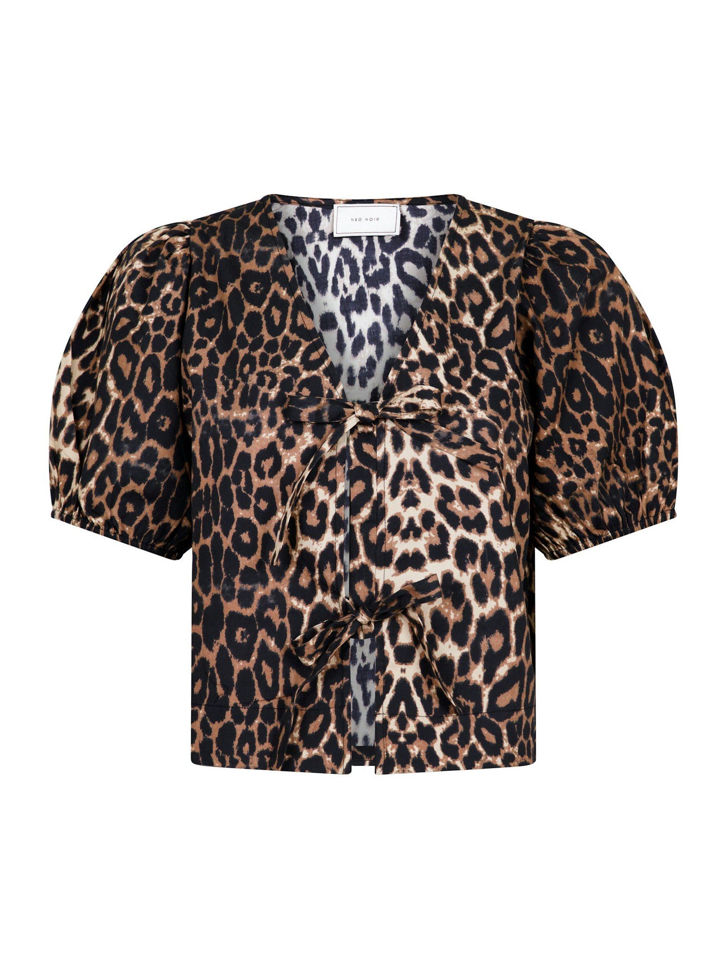 NEO NOIR - BIANCA LEO BLOUSE - LEOPARD