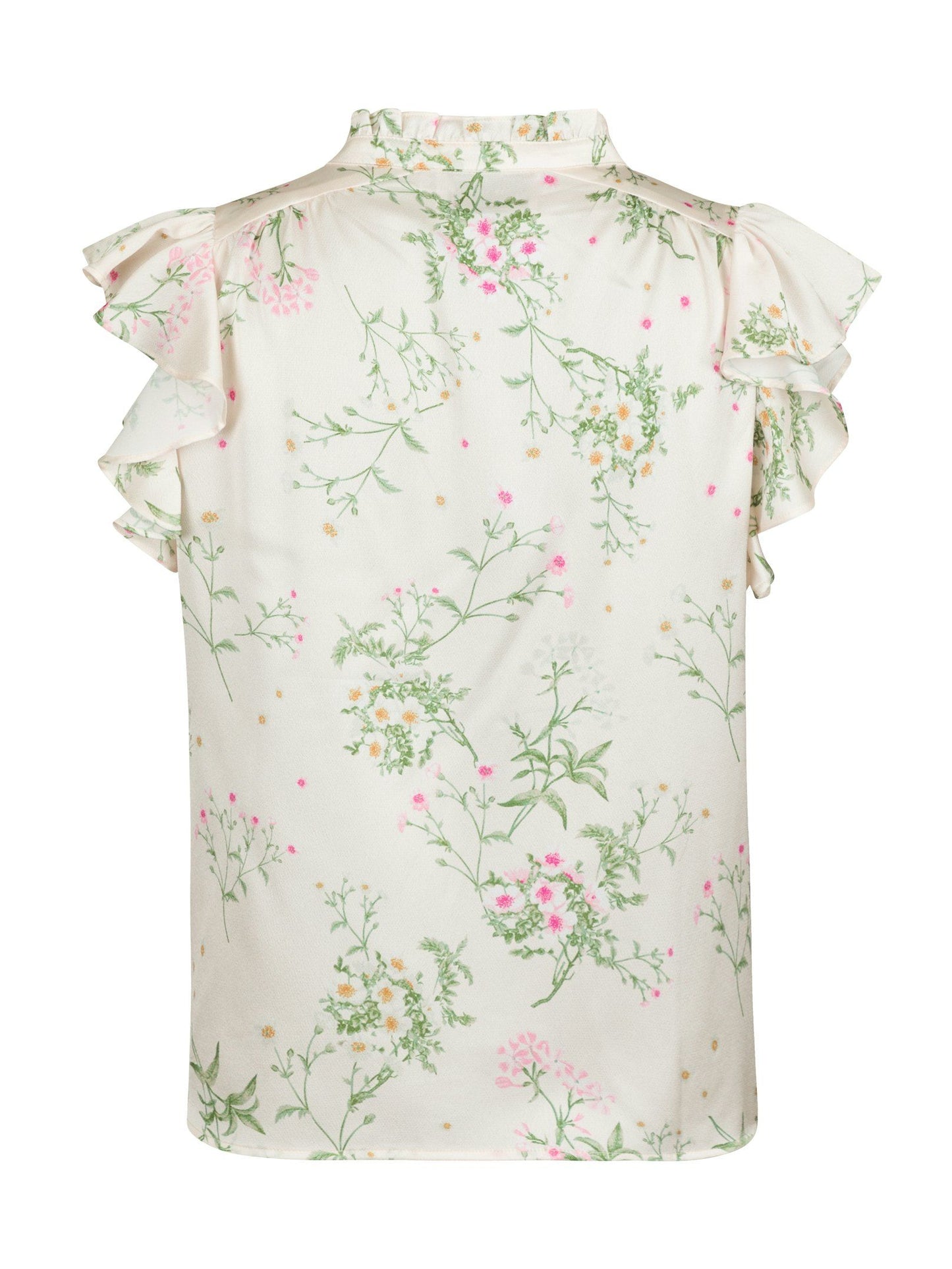 NEO NOIR - STELLA FLOWER FIELD BLOUSE - OFF WHITE