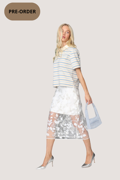 CRÁS - BROOKLYNCRAS SKIRT - WHITE