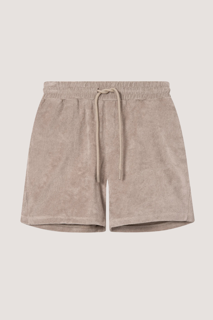NIKBEN - TERRY SHORTS - CASHMERE