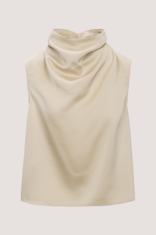 URBAN PIONEERS - ELLINOR TOP - BLEACHED SAND