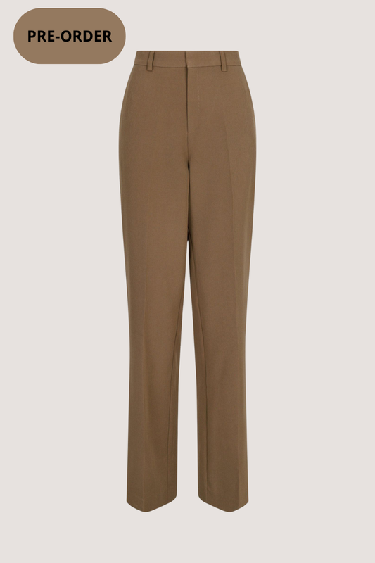 NEO NOIR - ALICE SUIT PANTS - DUSTY BROWN