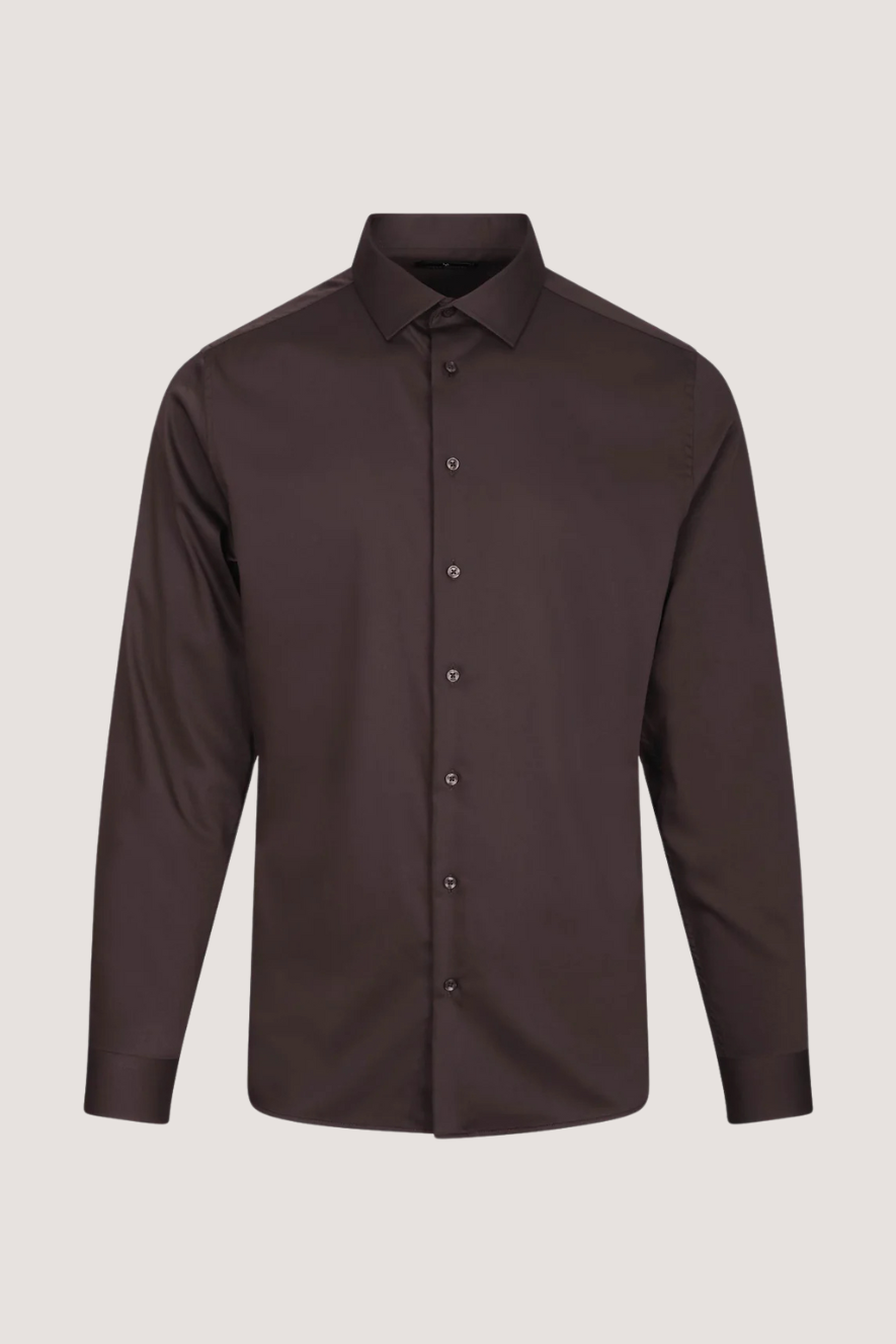 URBAN PIONEERS - TOTTI SHIRT - COFFEE