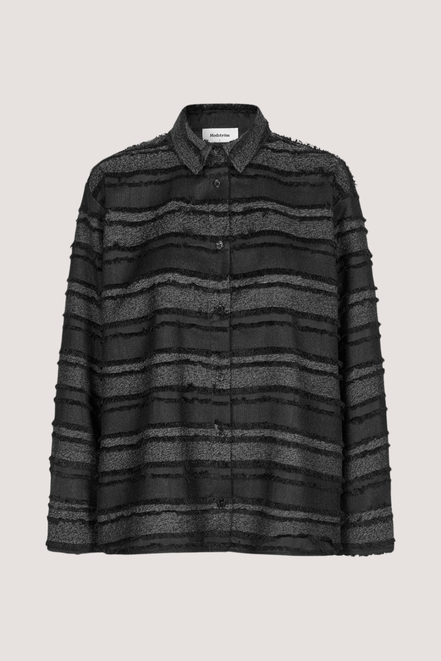 MODSTRÖM - LILJAMD SHIRT - BLACK