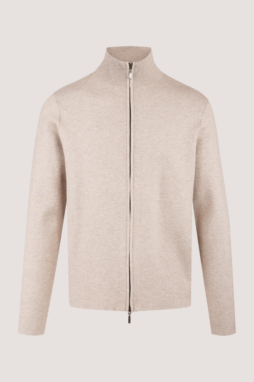 URBAN PIONEERS - NATHAN CARDIGAN - LIGHT SAND