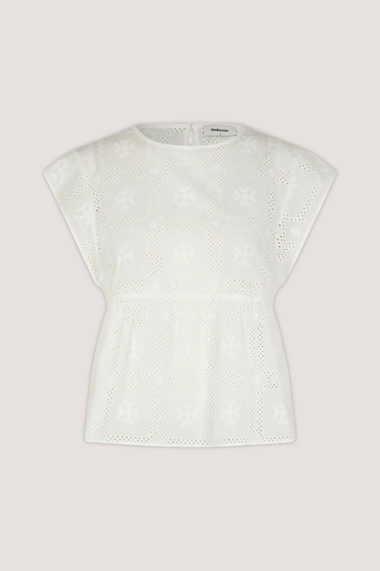 MODSTRÖM - HOLLYN TOP - SOFT WHITE