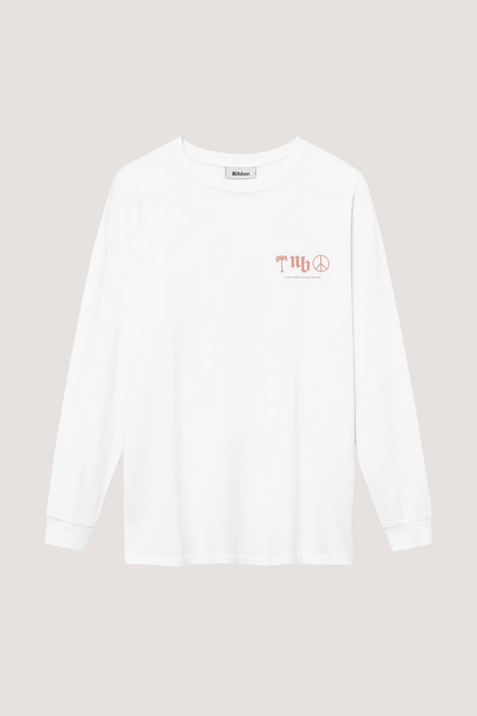 NIKBEN - SOUVENIR LS T-SHIRT - WHITE