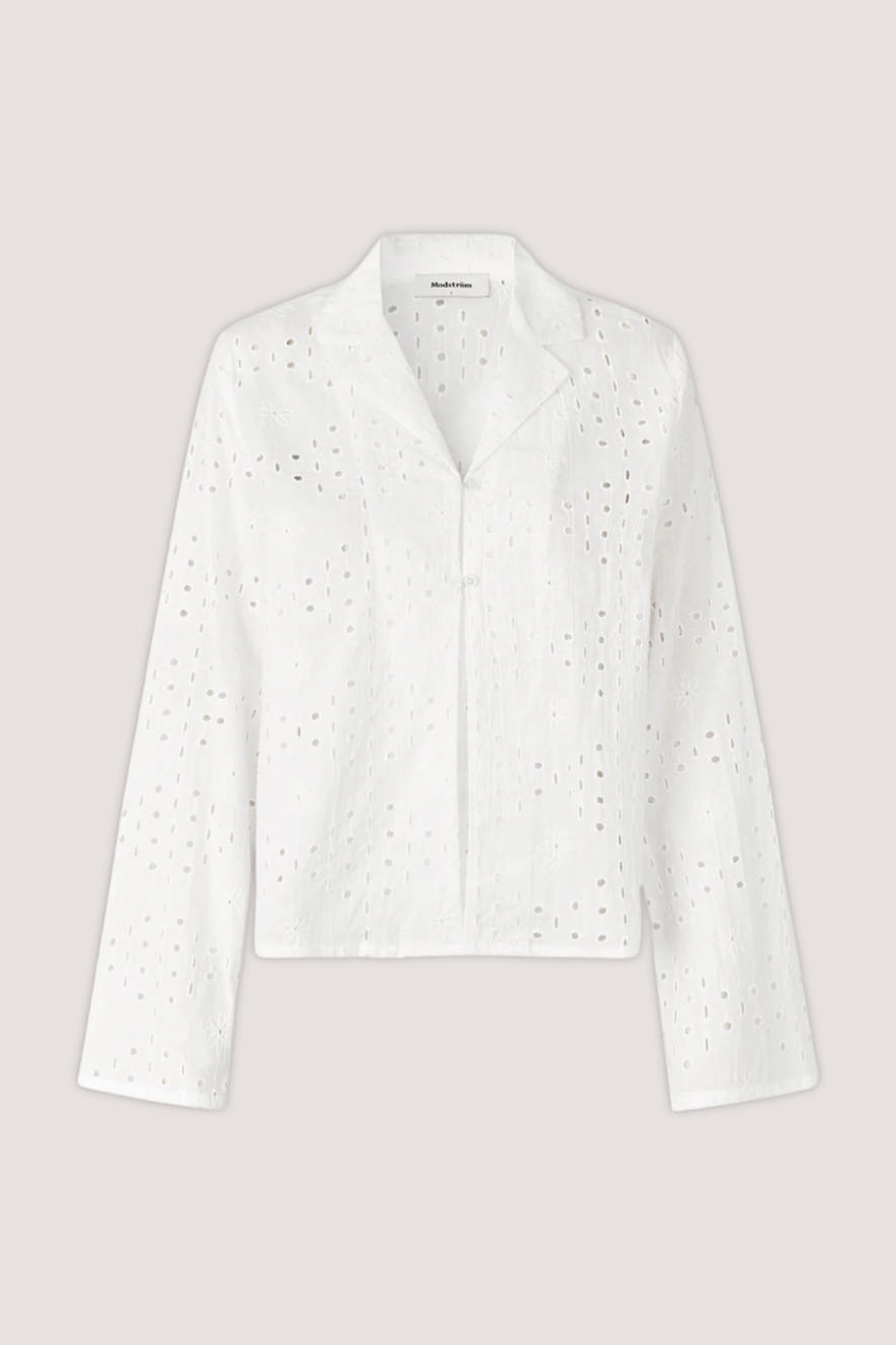MODSTRÖM - MISOMD SHIRT - SOFT WHITE