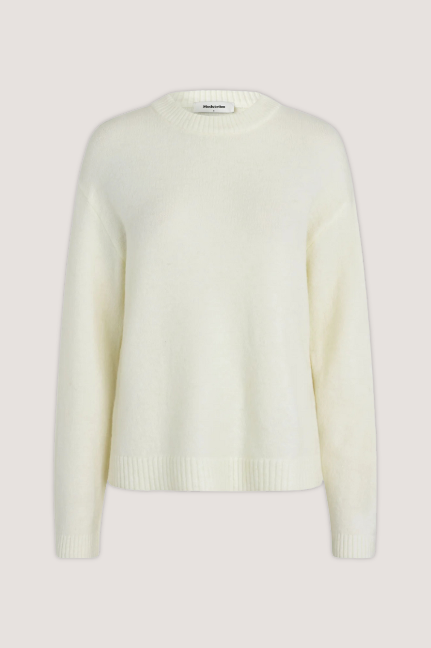 MODSTRÖM - TREEMD O-NECK - OFF WHITE