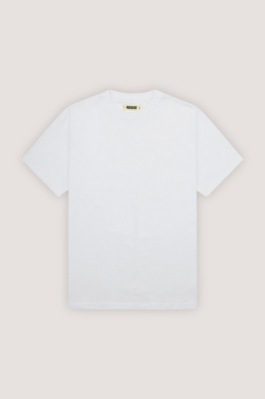 WOODBIRD - WBBAINE BASE TEE - WHITE