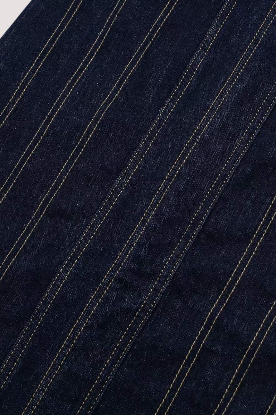 Lång Jeansklänning